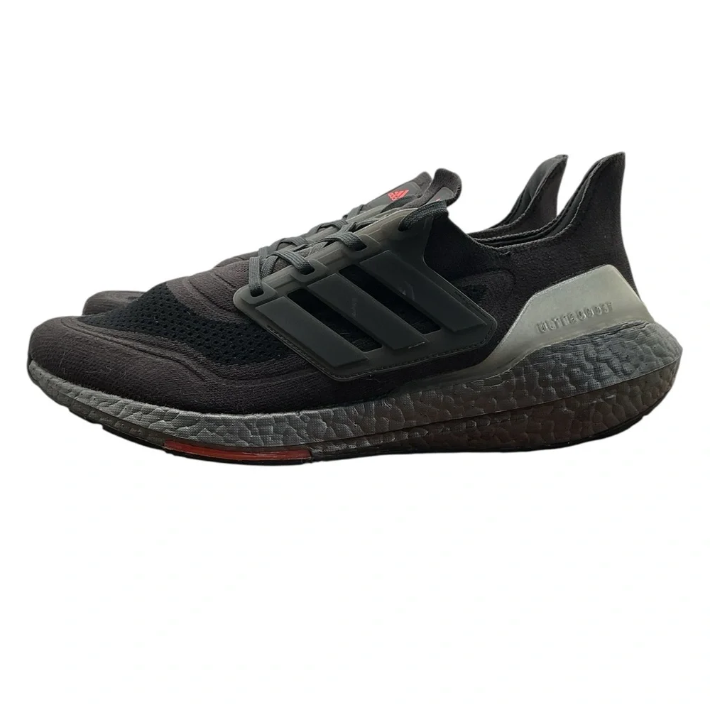 Adidas ultraboost Black‎ and Red Athletic Shoes size 11 1/2 M